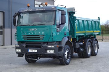 Iveco Iveco Trakker 6x4 Kipper Meiller Hydroburta stan idealny